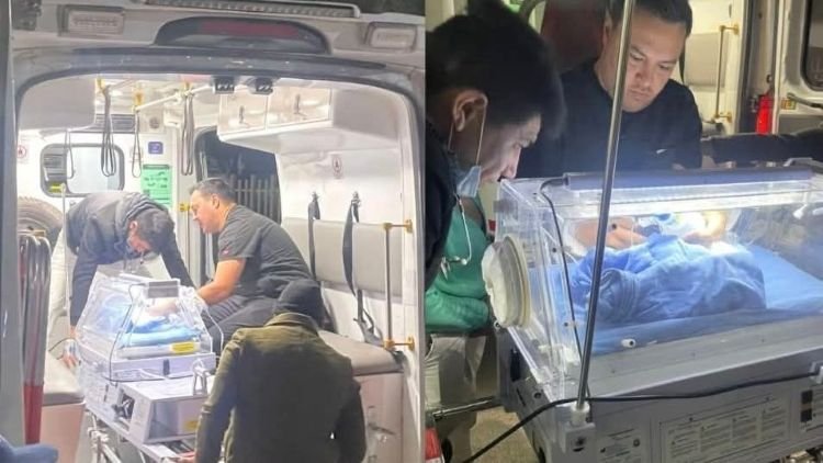 Rescatan a recién nacido abandonado en contenedor de basura en Sonora; permanece en estado crítico