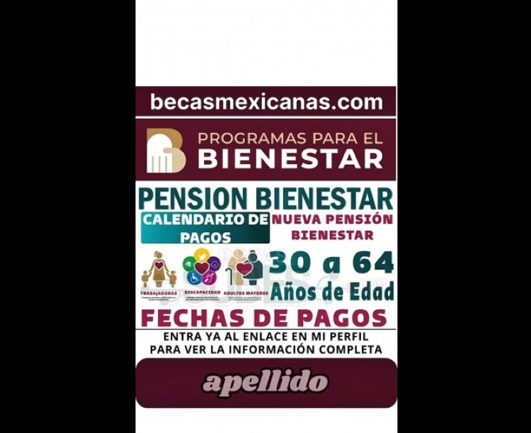 Falso programa de apoyo económico para personas de 30 a 64 años