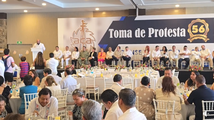 Ricardo Salinas Méndez destaca liderazgo ciudadano y crecimiento turístico de Guerrero durante toma de protesta del Grupo ACA