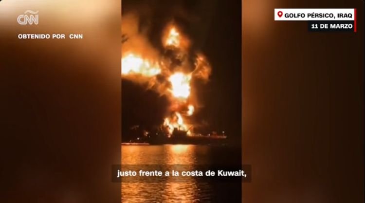 Ataques contra buques petroleros entre Irán e Israel