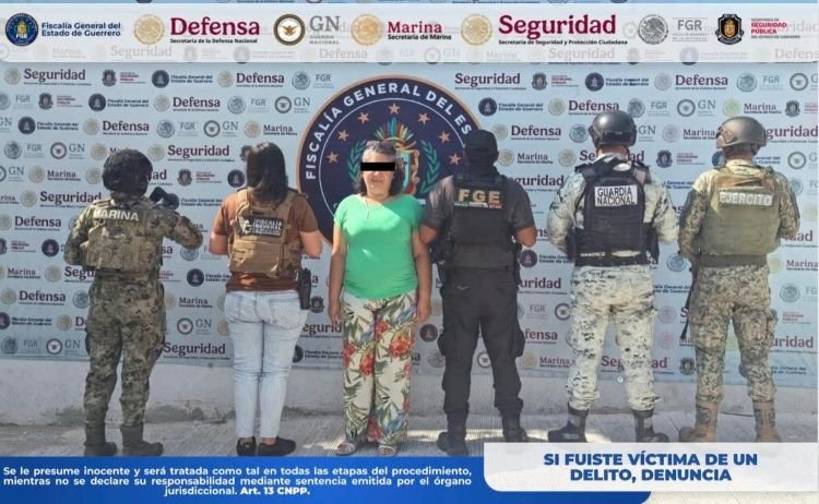 Detienen en Acapulco a mujer acusada de falsificar documentos para quedarse con un inmueble