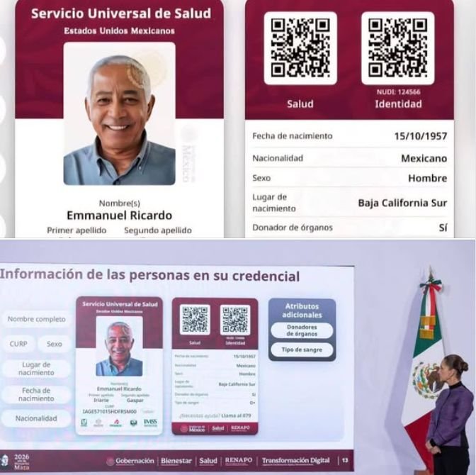 Inicia registro para credencialización en IMSS, ISSSTE e IMSS-Bienestar