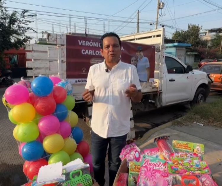 Carlos Granda inicia festejos del Día del Niño en Acapulco con cercanía y alegría familiar
