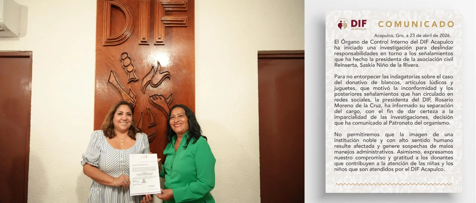 DIF Acapulco: ¿Transparencia o control de daños?