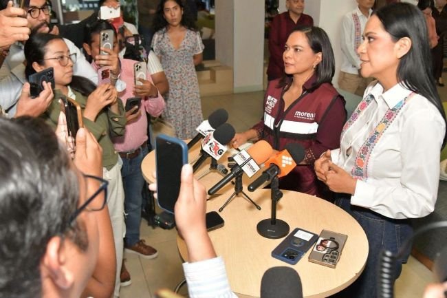 Refrenda Beatriz Mojica respaldo absoluto a Ariadna Montiel Reyes