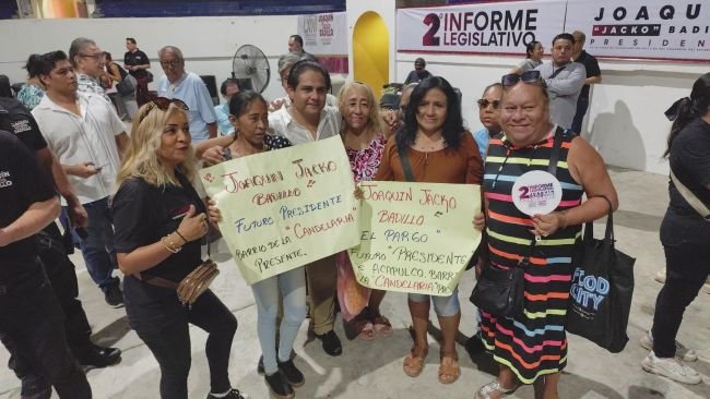 Joaquín "Jacko" Badillo rinde su Segundo Informe de Actividades Legislativas en Acapulco