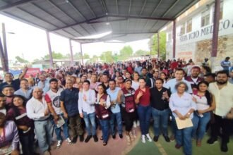 Mantiene Jacko Badillo trabajo en territorio en apoyo a la asamblea informativa de Beatriz Mojica